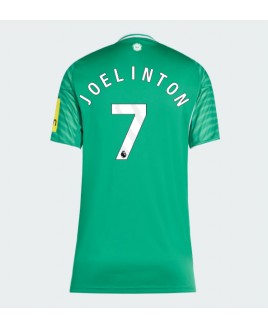 Günstige Newcastle United Joelinton #7 Auswärtstrikot Damen 2025-26 Kurzarm